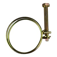 Drahtschlauchklemme 40-45 mm Sechskantschraube Wohnmobil Wohnwagen Caravan