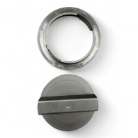 Tankreinigungsöffnung 120 mm schwarz – zur nachträglichen Installation