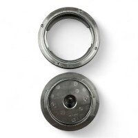 Tankreinigungsöffnung 120 mm schwarz – zur nachträglichen Installation