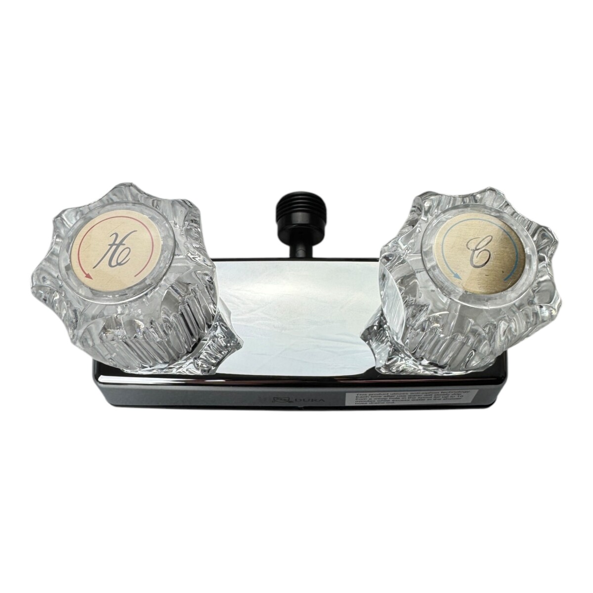 Wohnmobil Duscharmatur Mit Umsteller - Chrom - 10,2cm Lochabstand - 2,4 GPM