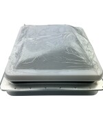US Wohnmobil Trailer Dachluke 35.56x35.56cm weiss