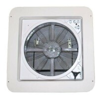 Maxxair Dachhaube MAXXFAN deluxe 40 x 40cm Farbe : weiss 7000KI40