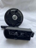 Wohnmobil Eingangssschloss ZADI® linker Griff schwarz