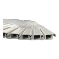 Möbeljalousie Möbelrollade Wohnmobil Wohnwagen 120x120cm silber grau