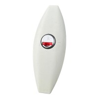 Spannschloß Kofferklappenschloss Gaskasten Ellipse Wohnmobil Wohnwagen Boot 110mm x 41mm weiß