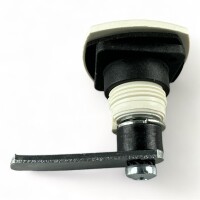 Klappenschloss Serviceklappe Gaskasten Heckgarage Wohnmobil Wohnwagen 47x47mm weiß