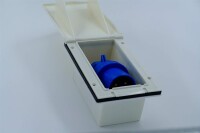 Aussenstrom Landstrom Wohnwagen Wohnmobil CEE 16A/240V IP44  inkl. blauen Stromstecker