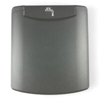 Frischwassertank Trinkwasser Einfüllstutzen 40mm mit Deckel für Wohnmobil Wohnwagen grau
