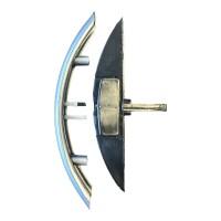 Möbelgriff für Schranktüren Schubladen Silber Wohnmobil Wohnwagen