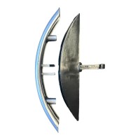 Möbelgriff für Schranktüren Schubladen Silber Wohnmobil Wohnwagen