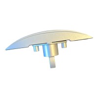 Möbelgriff Verschlusskit für Wandelemente silber Wohnmobil Wohnwagen