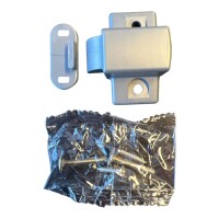 Möbelgriff Verschlusskit für Wandelemente silber Wohnmobil Wohnwagen