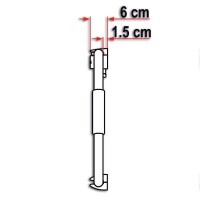 Fiamma Sicherheitsgriff Security 46 in Weiß Aluminium