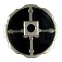 Drehgriff Türgriff Türklinke Möbelknopf für Schlösser silber Wohnmobil Wohnwagen