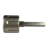 Drehgriff Türgriff Türklinke Möbelknopf für Schlösser silber Wohnmobil Wohnwagen