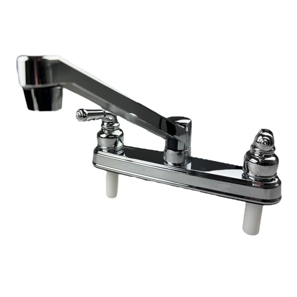 VALERIA 3-Wege-Wasserhahn | 360° drehbare Küchenarmatur Chrome VALERIA 3-Wege-Wasserhahn | 360° drehbare Küchenarmatur Chrome