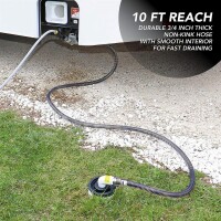 Valterra Abwasserschlauch Zerhakersystem  Toiletten Grauwasserzerkleinerungssystem mit 10 Schlauch SS01