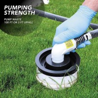 Valterra Abwasserschlauch Zerhakersystem  Toiletten Grauwasserzerkleinerungssystem mit 10 Schlauch SS01