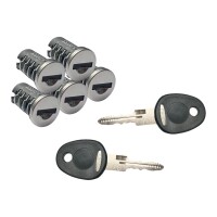 5 x Steckzylinder FAP NEW DESIGN 2 Schlüssel...