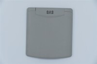 Aussengasanschluß Ersatzdeckel GAS Wohnmobil Wohnwagen grau