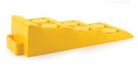 Wohnmobil Caravan Truck Stufenkeil Auffahrkeil TRI LEVELER gelb Set mit Tasche