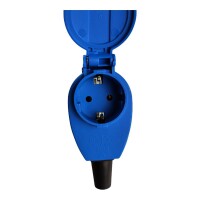WINKELKUPPLUNG CEE/SCHUKO WOHNMOBIL STROM LANDSTECKER 220V