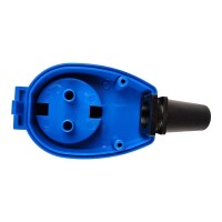 WINKELKUPPLUNG CEE/SCHUKO WOHNMOBIL STROM LANDSTECKER 220V