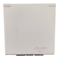 AUSSENSTROMANSCHLUSS WEISS 230V CEE WOHNMOBIL WOHNWAGEN