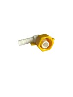 Trinkwassser Winkel-Aufschraubtülle 1/2 x 10mm gelb