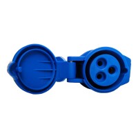 230V ADAPTERKABEL 3X2.5mm² SET 150cmSchuko Stecker - Winkelkupplung