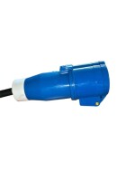 Adapter Stromkabel 150cm Schuko Stecker - CEE Kupplung