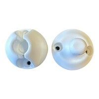 Türhalter Klappenhalter Türstopper Türfeststeller rund Wohnwagen Wohnmobil Caravan