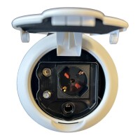 Vorzelt Multifunktionsbuchse Schuko-Buchse 230V DIN-Buchse, TV, SAT Orus