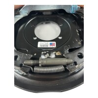 Dexter hydraulische Bremsplatte Backen mit Parkbemse 2fach Zylinder rechts K23-333-00