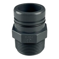 Lilie Abwassersystem 40 mm Doppel-O-Ring Stecksystem...
