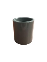 Lilie Abwassersystem 40 mm Doppel-O-Ring Stecksystem Gerader Rohrverbinder Ø 40 mm Innenringnut Wohnmobil Wohnwagen Caravan