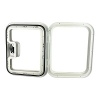 Einbaurahmen Aussenklappe Serviceklappe Kassetten WC 365x296mm Wohnmobil Wohnwagen