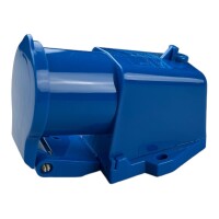 CEE Einspeisungsstecker Aufbau 230V 16A Klappdeckel Wohnmobil Wohnwagen Caravan