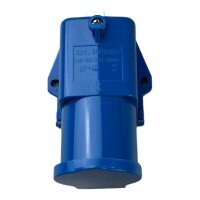 CEE Einspeisungsstecker Aufbau 230V 16A Klappdeckel Wohnmobil Wohnwagen Caravan