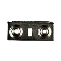 Gegenplatte aus vernickeltem Stahl Wohnmobil Wohnwagen Caravan