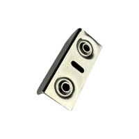 Gegenplatte aus vernickeltem Stahl Wohnmobil Wohnwagen Caravan