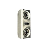 Gegenplatte aus vernickeltem Stahl Wohnmobil Wohnwagen Caravan