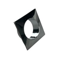 Verchromte quadratische Rosette Push-Lock Türschloss Wohnmobil Wohnwagen Caravan