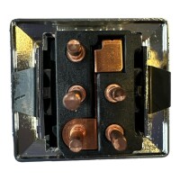 ELEKTRISCHER FENSTERHEBERSCHALTER EINFACH CHROME GM CHEVROLET 5Polig 1978 - 1996