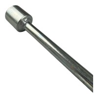 Handkurbel 65cm lang mit 6-Kant 19mm für Stützen Wohnwagen Hänger Wohnmobil