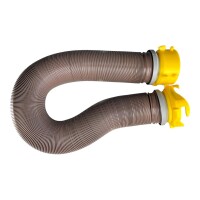 Abwasserschlauch-Set Revolution mit 360-Grad-Dreharmaturen und 4-in-1-Winkeladapter