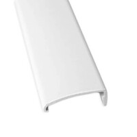 Schraubenabdeckleiste 193 cm - Weiß