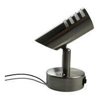 SAO Schwenkbarer LED Aufbauspot kompakt mit Schalter inkl. Befestigungsmaterial für Wohnwagen, Caravan und Boote