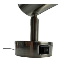 SAO Schwenkbarer LED Aufbauspot kompakt mit Schalter inkl. Befestigungsmaterial für Wohnwagen, Caravan und Boote