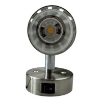 TRITON Leselampe Spot für Wohnmobile – 10-15V DC mit Schalter